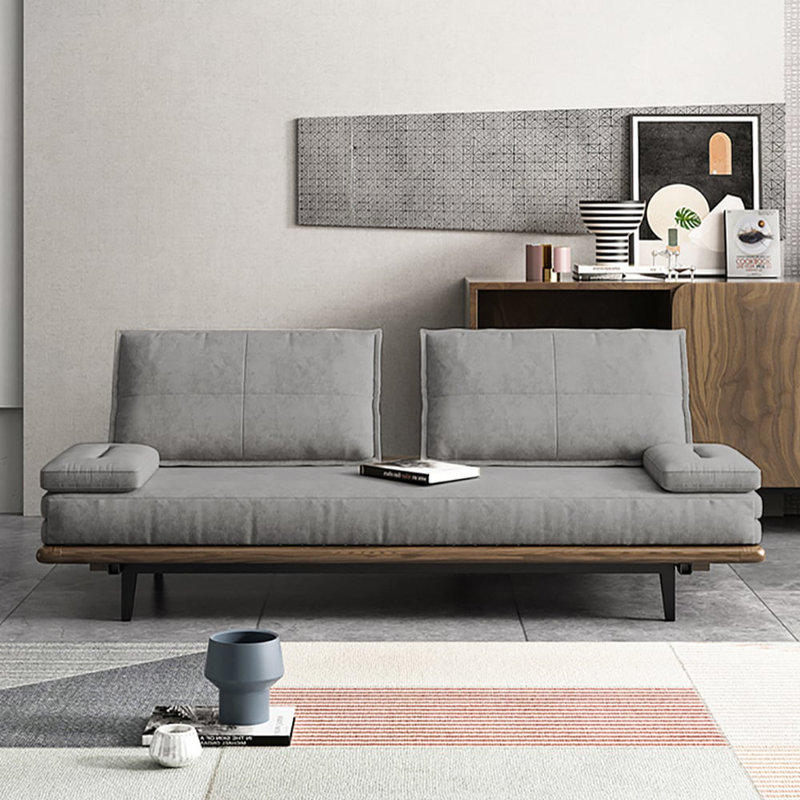 Mid century modern loveseat sleeper discount
